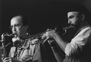 Michael Prints: Michael and Randy Brecker, c1995. Creator: Brian Foskett