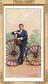 Velocipede Prints: Michaux Velocipede, 1865, (1939)