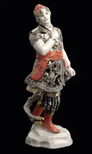Diaghilev Collection: Michel Fokine in the Ballet The Firebird (L Oiseau de feu) by I. Stravinsky, 1920
