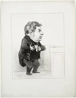 Honoredaumier French Prints: Michel Goudchaux, 1849. Creator: Honore Daumier (French, 1808-1879)