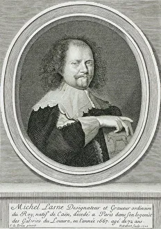 Etcher Prints: Michel Lasne, 1700. Creator: Nicolas Habert
