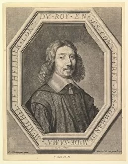 Barbezieux Collection: Michel Le Tellier, conseiller du roi, 1620-50. Creator: Jean Morin