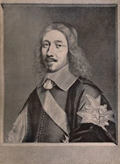 Barbezieux Collection: Michel le Tellier, French statesman, c1653 (1894). Artist: Robert Nanteuil
