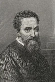 Architect Prints: Michelangelo, (Michelangelo Buonarroti)