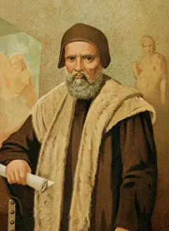 Architect Prints: Michelangelo, (Michelangelo Buonarroti)