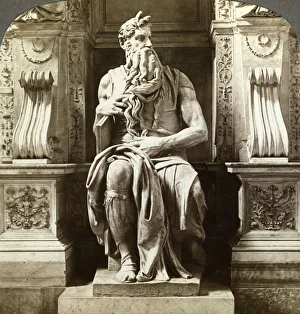 Print Collector10 Prints: Michelangelos statue of Moses, Church of San Pietro in Vincoli