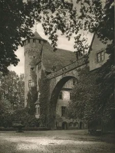 Impressive Prints: Michelstadt (Odenwald) - Schloss Furstenau, 1931. Artist: Kurt Hielscher