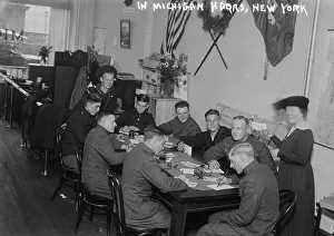 Headquarters Prints: In Michigan Hdqrs. New York, between 1917 and 1919. Creator: Bain News Service