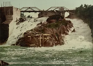 Michigan, Quinnesec Falls, c1898. Creator: Unknown