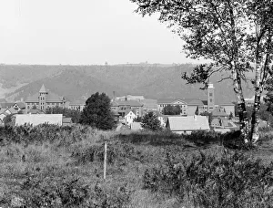 Mines Prints: Michigan School of Mines, Haughton (i.e. Houghton), Mich. c1906. Creator: Unknown