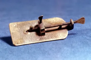 Antoni Van Gallery: Microscope by Anton Van Leeuwenhoek, Dutch, c1670