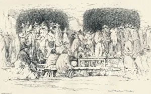 Mortimer Luddington Prints: Mid-day at Puebla, c1895, (1896). Artist: Mortimer Luddington Menpes