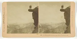 Bw Kilburn Prints: In Midair 3000 feet from anywhere, Yosemite, Cal. 1894. Creator: BW Kilburn