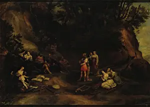 Judgement Prints: Midas's Judgement, 1617. Creator: Hendrick van Balen I