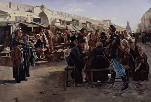 Makovsky Prints: Midday. Artist: Makovsky, Vladimir Yegorovich (1846-1920)