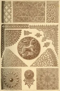 Door Handle Gallery: Middle eastern wood and metalwork, (1898). Creator: Unknown
