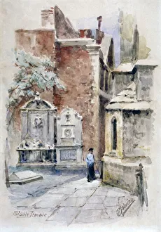 Middle Temple Prints: Middle Temple, London, 1912. Artist: Robert Jobling