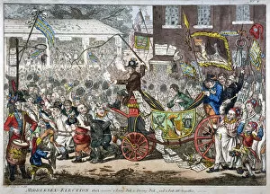 Burdett Gallery: Middlesex-election, 1804. A long pull, a strong pull and a pull all together, 1804