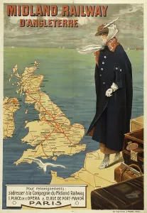 Thomas Cook Prints: Midland Railway d'Angleterre, 1900s. Creator: Anonymous