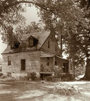 Lantern Slides 1930 1940 Gmgpc Prints: Midlothian Pike Minor Houses, Chesterfield County
