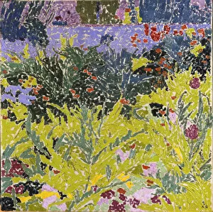 Summer Landscape Collection: Midsummer, 1912. Creator: Giacometti, Augusto (1877-1947)