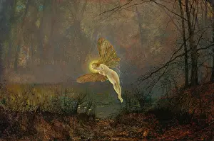 Viking Age Prints: Midsummer Night or Iris, 1876. Creator: Grimshaw, John Atkinson (1836-1893)
