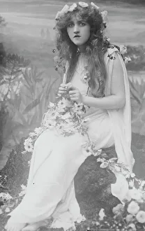 Hamlet Prints: Mignon Nevada as Ophelia, between c1915 and c1920. Creator: Bain News Service