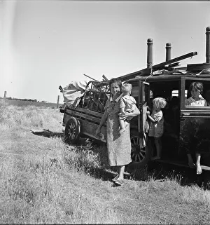 Possessions Prints: Migrant agricultural labor family