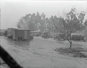 Refugee Camp Prints: Migrant camp in California during the pea harvesting