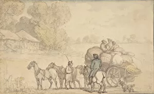 Emigrating Gallery: Migrants, 1780-1827. Creator: Thomas Rowlandson