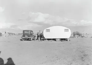 Migratory family from Louisiana on Works Progress Administration (WPA), California, 1938. Creator: Dorothea Lange