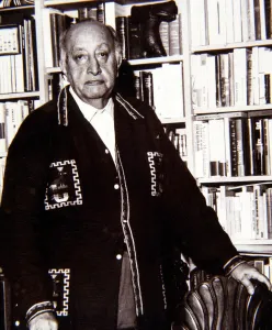 Guatemala Prints: Miguel Angel Asturias, Guatemalan writer (1899-1974), photo 1969