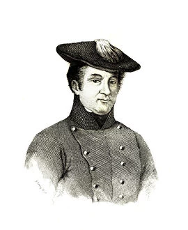 Miguel Collection: Miguel Gomez, General Lieutenant of the Carlist army in the 1st Carlist War. Engraving, 1845