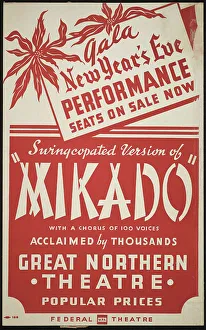 Sullivan Arthur Prints: Mikado, Chicago, [193-]. Creator: Unknown