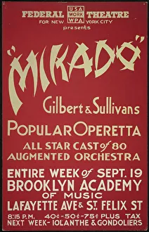 Academy Prints: Mikado, New York, [1930s]. Creator: Unknown