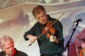 Crawley Prints: Mike Piggott, Crawley Blues Festival, Hawth, Crawley, Oct 2015. Artist: Brian O Connor