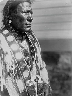 American Indian Collection: Mike Shortman, c1910. Creator: Edward Sheriff Curtis