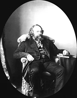 Mikhail Prints: Mikhail Bakunin, Russian revolutionary and theorist of anarchism