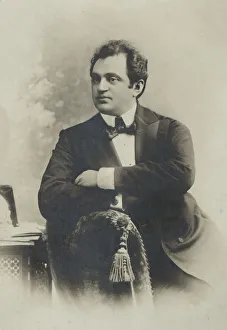 Pushkin Prints: Mikhail Efimovich Medvedev (1852-1925) as Lensky in opera Eugene Onegin by Pyotr Tchaikovsky