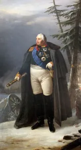 Telescope Prints: Mikhail Kutuzov, Russian soldier, (1833-1834). Artist: Pyotr Basin