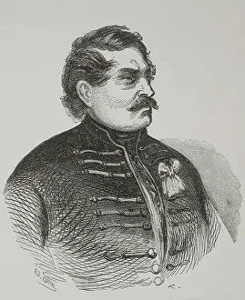 1840s Prints: Miklos Wesselenyi, (1796-1850), Hungarian statesman, 1856. Creator: Ed Coppin