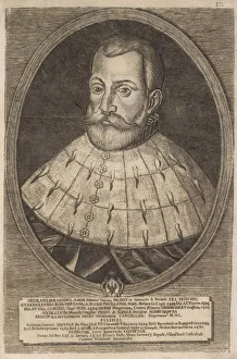 Radziwill Prints: Mikolaj II Radziwill (1470-1521). From: Icones Familiae Ducalis Radivilianae, 1758