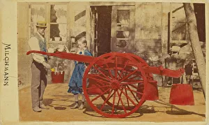 Milk Prints: Milchmann. 1865-1870. Creator: E. Hattorff