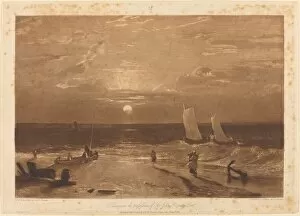 Turner Joseph Mallord William Collection: The Mildmay Sea-Piece, published 1812. Creator: JMW Turner