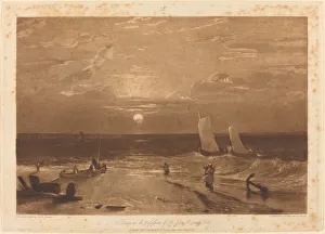 Anchor Gallery: The Mildmay Sea-Piece, published 1812. Creator: JMW Turner