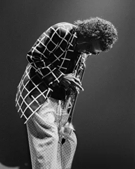 Miles Davis and his Fusion Group, North Sea Jazz Festival, The Hague, Netherlands, 1991