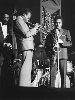 Davis Prints: Miles Davis Quintent, Hammersmith Odeon, London, 1967. Creator: Brian Foskett