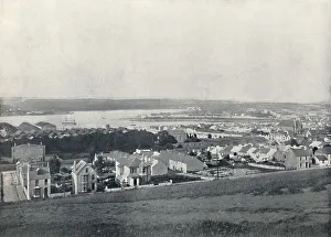 Round The Coast Prints: Milford Haven - General View of the Town and the Haven, 1895