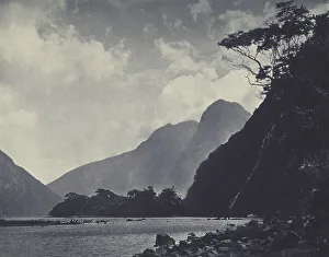 Moult Harry Prints: In Milford Sound, 1920s. Creator: Harry Moult