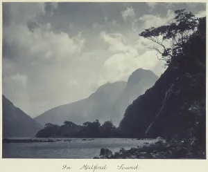 Outcrop Prints: In Milford Sound. From the album: Camera Pictures of New Zealand